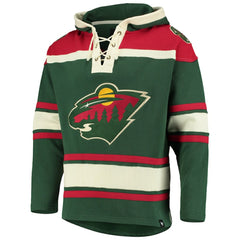 Minnesota Wild '47 Superior Lacer Hoodie - Green | 47 brand discount