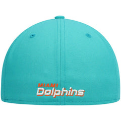 Miami Dolphins New Era Omaha 59FIFTY Fitted Hat - Aqua - NFL