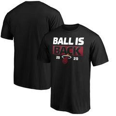 Miami Heat Ball Is Back T-Shirt Black