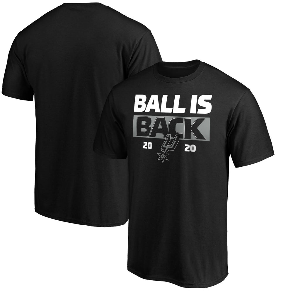 San Antonio Spurs Ball Is Back T-Shirt Black