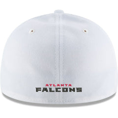 Atlanta Falcons New Era Omaha Low Profile 59FIFTY Fitted Hat - White - NFL