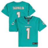 Tua Tagovailoa Miami Dolphins Preschool Game Jersey - Aqua - Nike
