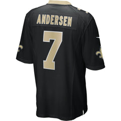 Morten Andersen New Orleans Saints Game Retired Player Jersey - Black - Nike