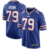 Ruben Brown Buffalo Bills Game Retired Player Jersey - Royal - Nike
