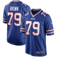 Ruben Brown Buffalo Bills Game Retired Player Jersey - Royal - Nike