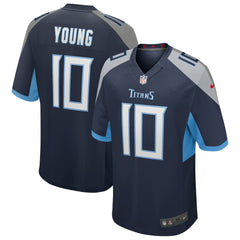 Vince Young Tennessee Titans Game Retired Player Jersey - Navy - Nike