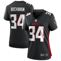 Ray Buchanan Atlanta Falcons Women's Game Retired Player Jersey - Black - Nike