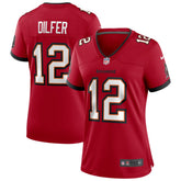 Trent Dilfer Tampa Bay Buccaneers Women's Game Retired Player Jersey - Red - Nike