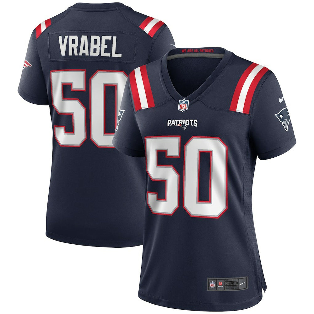 Mike Vrabel New England Patriots Women's Game Retired Player Jersey - Navy - Nike