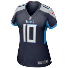 Vince Young Tennessee Titans Women's Game Retired Player Jersey - Navy - Nike