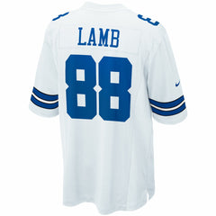 CeeDee Lamb Dallas Cowboys Game Team Jersey - White - Nike