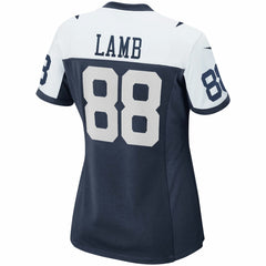 CeeDee Lamb Dallas Cowboys Women's Alternate Game Team Jersey - Navy - Nike