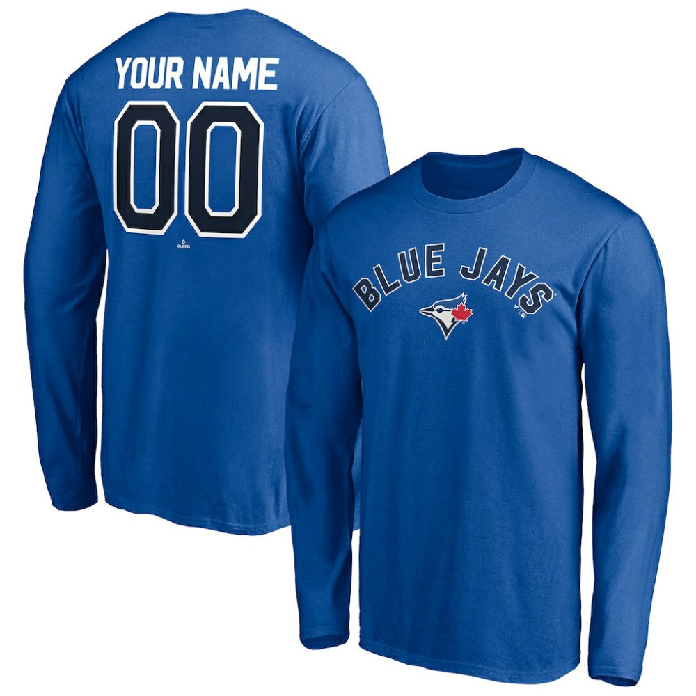 Toronto Blue Jays Personalized Winning Streak Name & Number Long Sleeve T-Shirt Sale