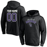 Colorado Rockies Personalized Winning Streak Name & Number Pullover Hoodie for sale