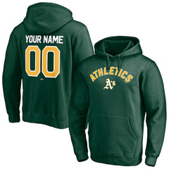 Athletics Personalized Winning Streak Name & Number Pullover Hoodie Near Me