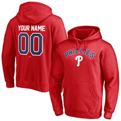 Philadelphia Phillies Personalized Winning Streak Name & Number Pullover Hoodie Discount