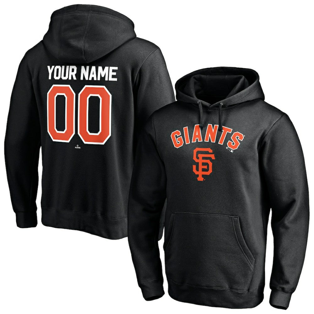 San Francisco Giants Personalized Winning Streak Name & Number Pullover Hoodie Discount