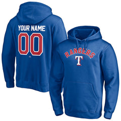 Texas Rangers Personalized Winning Streak Name & Number Pullover Hoodie for sale