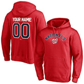 Washington Nationals Personalized Winning Streak Name & Number Pullover Hoodie Outlet
