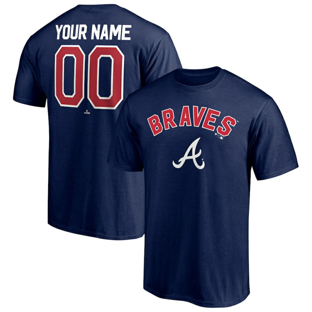 Atlanta Braves Personalized Team Winning Streak Name & Number T-Shirt for sale