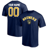 Milwaukee Brewers Personalized Team Winning Streak Name & Number T-Shirt Online
