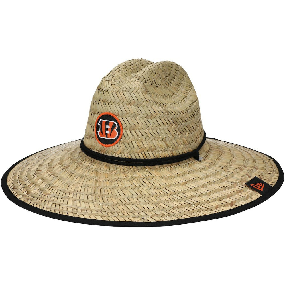 Cincinnati Bengals New Era NFL Training Camp Straw Lifeguard Hat - Natural - NFL
