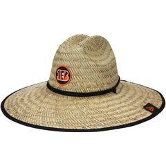 Cincinnati Bengals New Era NFL Training Camp Straw Lifeguard Hat - Natural - NFL