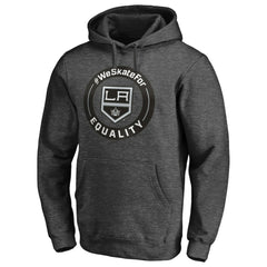 Los Angeles Kings #WeSkateFor Pullover Hoodie - Heather Gray | NHL discount