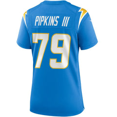 Trey Pipkins III Los Angeles Chargers Women's Game Jersey - Powder Blue - Nike