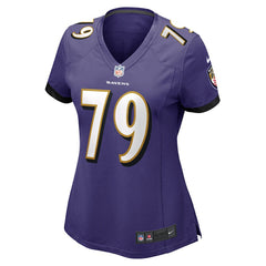 Ronnie Stanley Baltimore Ravens Women's Game Jersey - Purple - Nike