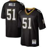 Sam Mills New Orleans Saints Legacy Replica Jersey - Black - Mitchell & Ness