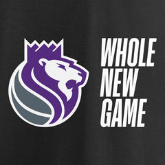 Sacramento Kings Whole New Game Team T-Shirt Black
