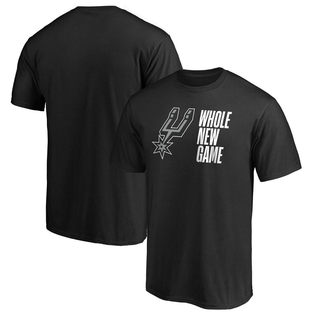 San Antonio Spurs Whole New Game Team T-Shirt Black