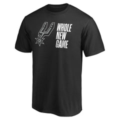 San Antonio Spurs Whole New Game Team T-Shirt Black