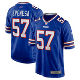 A.J. Epenesa Buffalo Bills Game Player Jersey - Royal - Nike