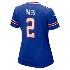 Tyler Bass Buffalo Bills Women's Game Jersey - Royal - Nike