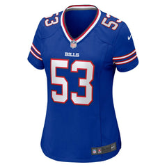 Tyrel Dodson Buffalo Bills Women's Game Jersey - Royal - Nike