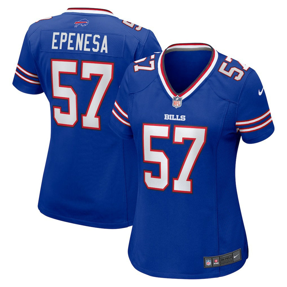 A.J. Epenesa Buffalo Bills Women's Game Jersey - Royal - Nike