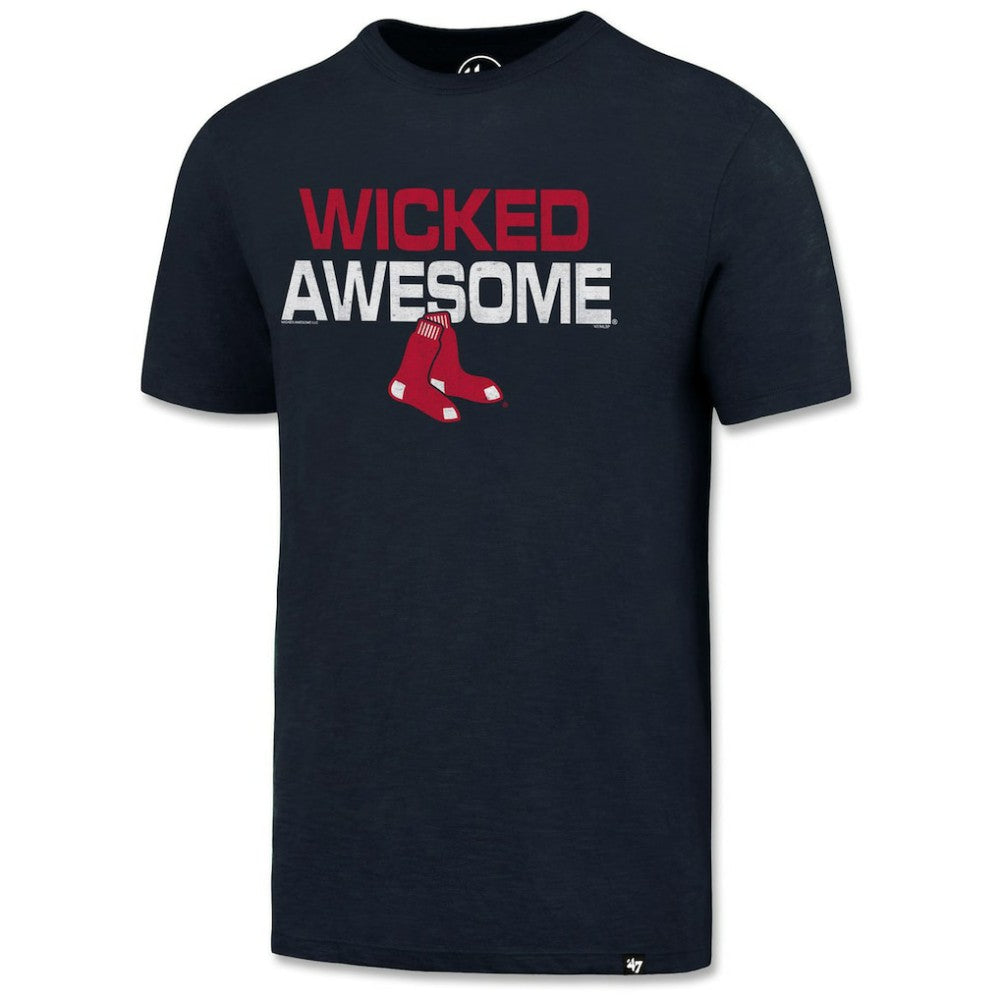 Boston Red Sox '47 Wicked Awesome Scrum T-Shirt Online