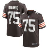 Joel Bitonio Cleveland Browns Game Jersey - Brown - Nike