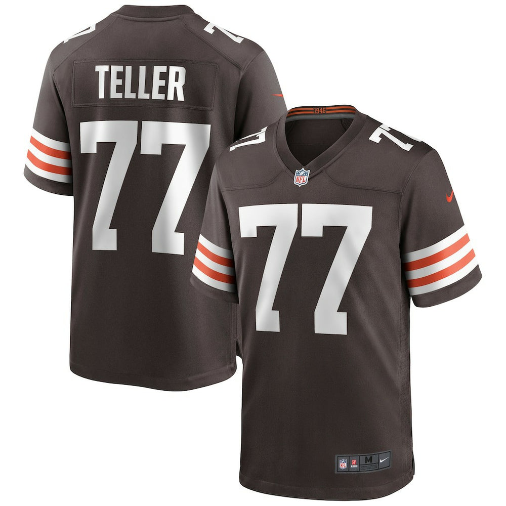 Wyatt Teller Cleveland Browns Game Jersey - Brown - Nike