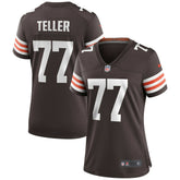 Wyatt Teller Cleveland Browns Women's Game Jersey - Brown - Nike
