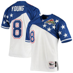 Steve Young NFC 1994 Pro Bowl Authentic Jersey - White/Blue - Mitchell & Ness