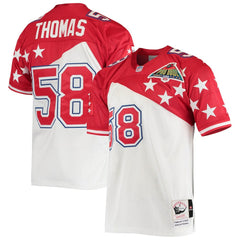 Derrick Thomas AFC 1995 Pro Bowl Authentic Jersey - White/Red - Mitchell & Ness
