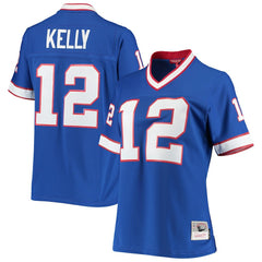 Jim Kelly Buffalo Bills Women's 1990 Legacy Replica Jersey - Royal - Mitchell & Ness