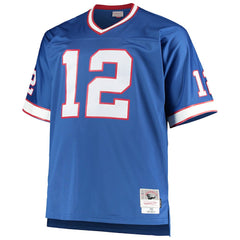 Jim Kelly Buffalo Bills Big & Tall 1990 Retired Player Replica Jersey - Royal - Mitchell & Ness