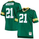 Charles Woodson Green Bay Packers Big & Tall 2010 Retired Player Replica Jersey - Green - Mitchell & Ness