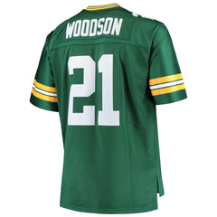 Charles Woodson Green Bay Packers Big & Tall 2010 Retired Player Replica Jersey - Green - Mitchell & Ness