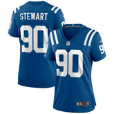 Grover Stewart Indianapolis Colts Women's Game Jersey - Royal - Nike