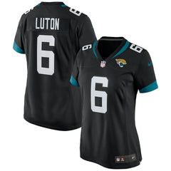 Jake Luton Jacksonville Jaguars Women's Game Jersey - Black - Nike
